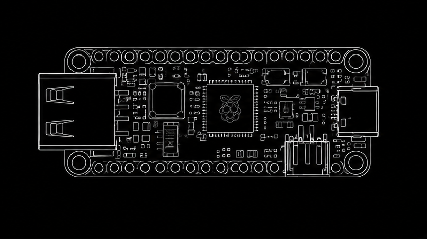 Adafruit RP2040 Feather board
